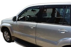 HEKO Okenski deflektorji za Toyota Land Cruiser 120 5D 2003-2008 4 kosa Spredaj + Zadnja stran