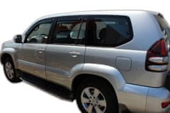 HEKO Okenski deflektorji za Toyota Land Cruiser 120 5D 2003-2008 4 kosa Spredaj + Zadnja stran