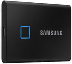 Samsung T7 Touch, 1 TB, USB-C 3.2 Gen2 zunanji SSD, črn