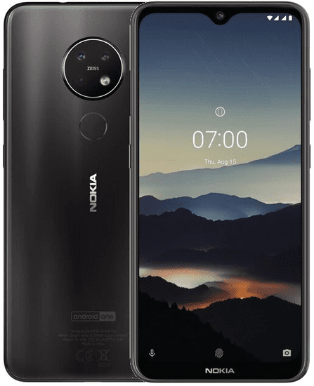 Nokia 7.2 mobilni telefon, 6GB/128GB, Charcoal - Odprta embalaža