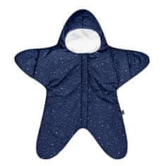 Baby Bites fusak STAR Winter Navy Blue