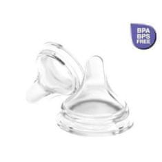 Lansinoh Steklena steklenička za dojenčke 240 ml s sesalcem NaturalWave TM (M)