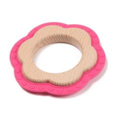 Bo Jungle ugrizi B-TEETHER FLOWER WOOD Pink