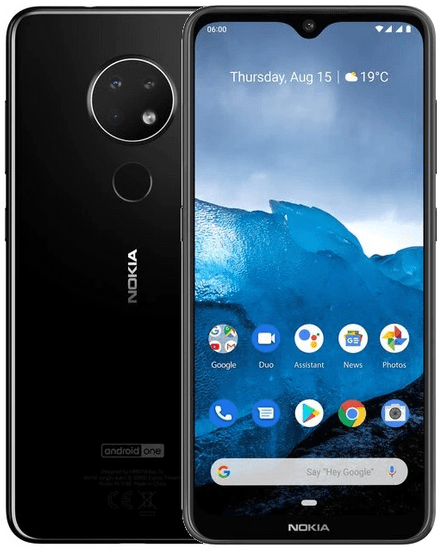 Nokia 6.2 mobilni telefon, 4GB/64GB, črn