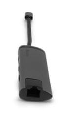 Verbatim priklopna postaja iz USB-C na 2x USB 3.0, USB-C, HDMI 4K, Gigabit Ethernet