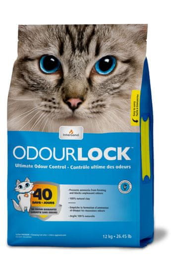 Intersand Odour Lock pesek za mačke, Ultra Premium, 12 kg