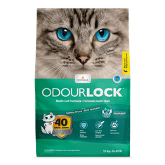 Odour Lock pesek za mačke, Calming Breeze, 12 kg