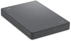 Seagate Basic Portable zunanji disk, 1TB, 2,5", USB 3.0