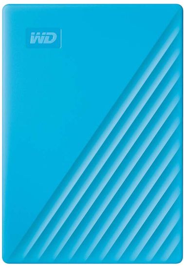 Western Digital My Passport 4 TB prenosni disk, moder