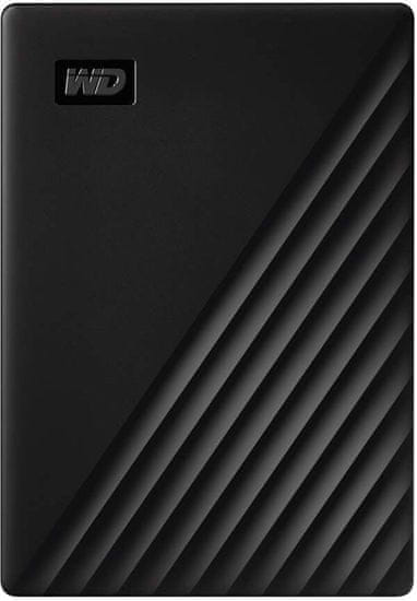 Western Digital My Passport 5 TB prenosni disk, črn (WDBPKJ0050BBK-WESN)