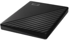 Western Digital My Passport 5 TB prenosni disk, črn (WDBPKJ0050BBK-WESN)