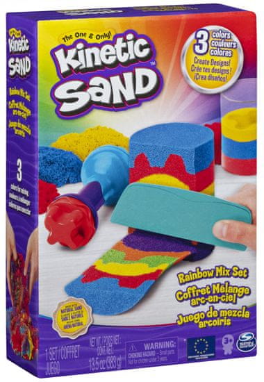 Kinetic Sand komplet Mavrična igra