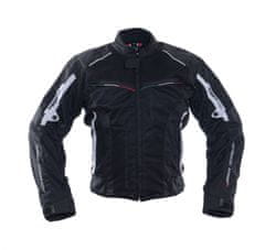 Cappa Racing Uniseks letna tekstilna motoristična jakna ITALIA, črna M