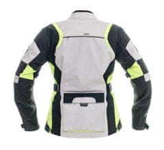 Cappa Racing Ženska tekstilna motoristična jakna MELBOURNE, siva/fluo/črna L