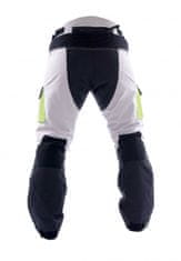 Cappa Racing Moške tekstilne motoristične hlače MELBOURNE, siva/fluo/črna S
