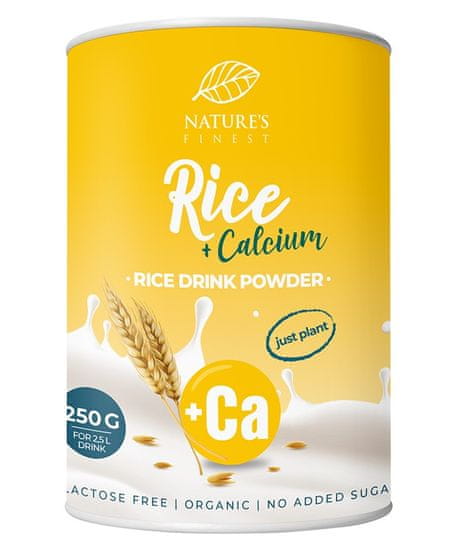 Nature's finest Bio Rice drink powder&calcium