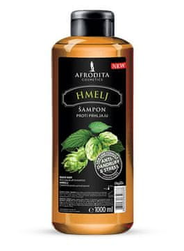 Kozmetika Afrodita šampon proti prhljaju, hmelj, 1000 ml