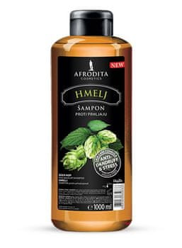 Kozmetika Afrodita šampon proti prhljaju, hmelj