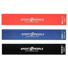 Sport2People bombažne elastike za vadbo