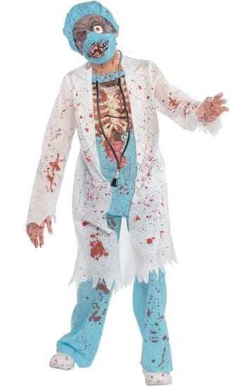 otroški kostum Zombie doktor