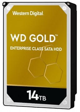 Western Digital GOLD 14 TB, SATA 6 Gb/s, 512 MB, 7200 trdi disk