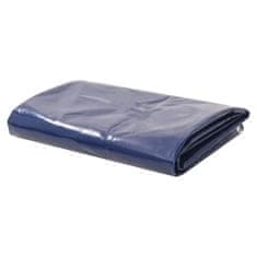 Vidaxl Zaščitna ponjava 650 g/m2 4x4 m modra