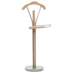 Vidaxl Stojalo za obleke 45x35x107 cm naravne barve