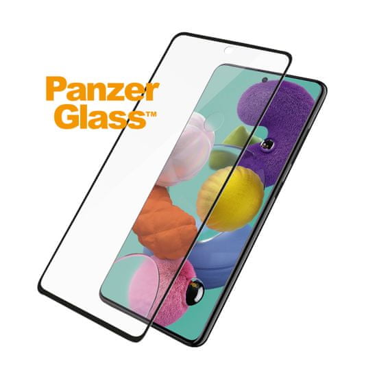 PanzerGlass Edge-to-Edge zaščitno steklo za Samsung Galaxy A51, črno 7216