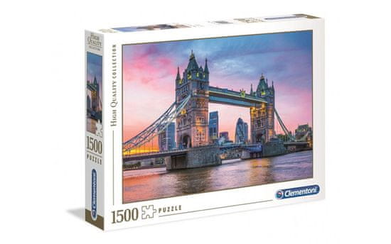 Clementoni HQC-TOWER BRIDGE SUNSET 31816 puzzle, 1500 kosov