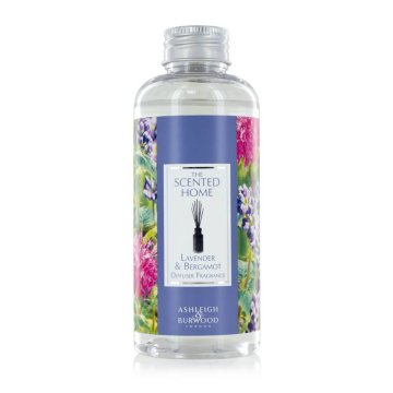 Ashleigh & Burwood Polnilo za difuzor THE SCENTED HOME - LAVANDA & BERGAMOT (sivka in bergamotka), 150 ml