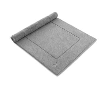 Möve Kopalniška preproga ESSENTIAL srebrna, 60 x 130 cm