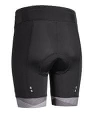 Etape Livia ženske kolesarske hlače, črno-bele, S