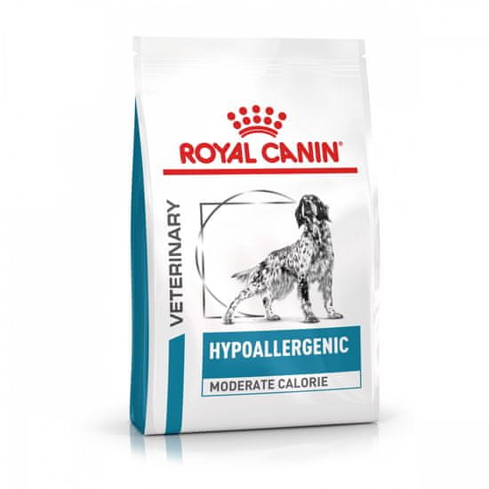 Royal Canin hrana za starejše in kastrirane pse VD Hypoallergenic Moderate Calorie, 14 kg