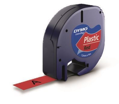 Letratag, 12mm/4m, rdeč (91203)