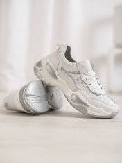 Amiatex Ženske superge 62143, bele, 38