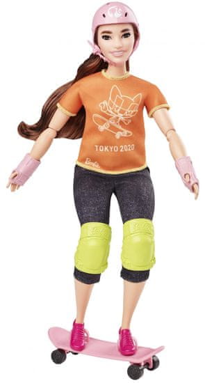 Mattel Barbie Olimpijka Skaterka