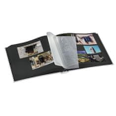 Hama Foto album LA FLEUR 30x30 cm, 100 strani, črn, samolepilni