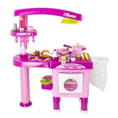 G21 Otroška kuhinjska igrača velik z dodatki roza