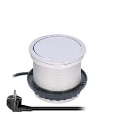 Solight Vtičnica PP100USB, 3 x 230V, 2 x USB, 1,5 m