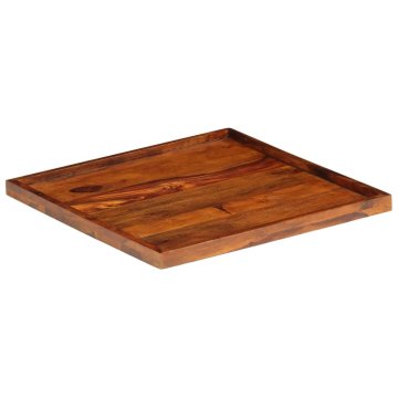 Vidaxl Servirni pladenj iz trdnega palisandra 50x50 cm