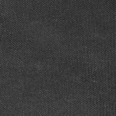 shumee Balkonsko Platno Oksford Tekstil 75x600 cm Antracitno