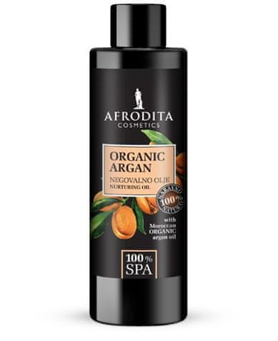 Kozmetika Afrodita SPA Organic Argan negovalno olje, 150 ml