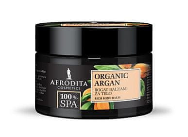 Kozmetika Afrodita SPA Organic Argan bogat balzam za telo, 150 ml