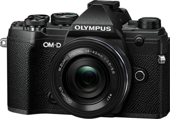 Olympus E-M5 Mark III + 14-42 EZ fotoaparat