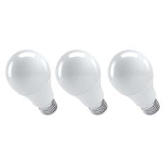 Emos LED Classic žarnica, A60, 13,2 W, E27, toplo bela, 3 kosi