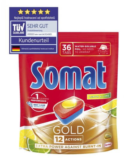 Somat Gold Lemon Doypack 36 tablet