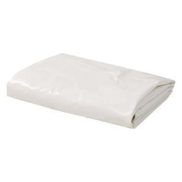 Vidaxl Zaščitna ponjava 650 g/m2 4x8 m bela