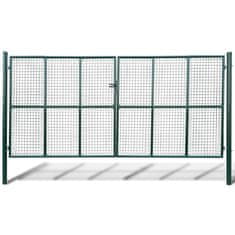 shumee Mrežasta vrtna vrata 415 x 250 cm / 400 x 200 cm