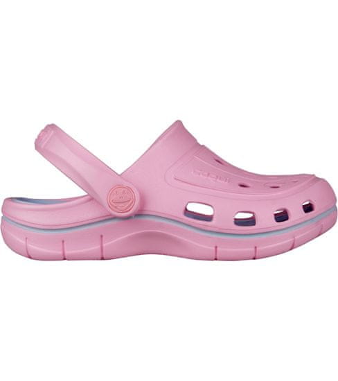 Coqui 6353-100-3840 Jumper 6353 Pink/Candy blue dekliški sandali