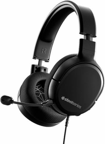 SteelSeries Arctis 1 slušalke, črne (PC, Switch, Xbox, PS4)